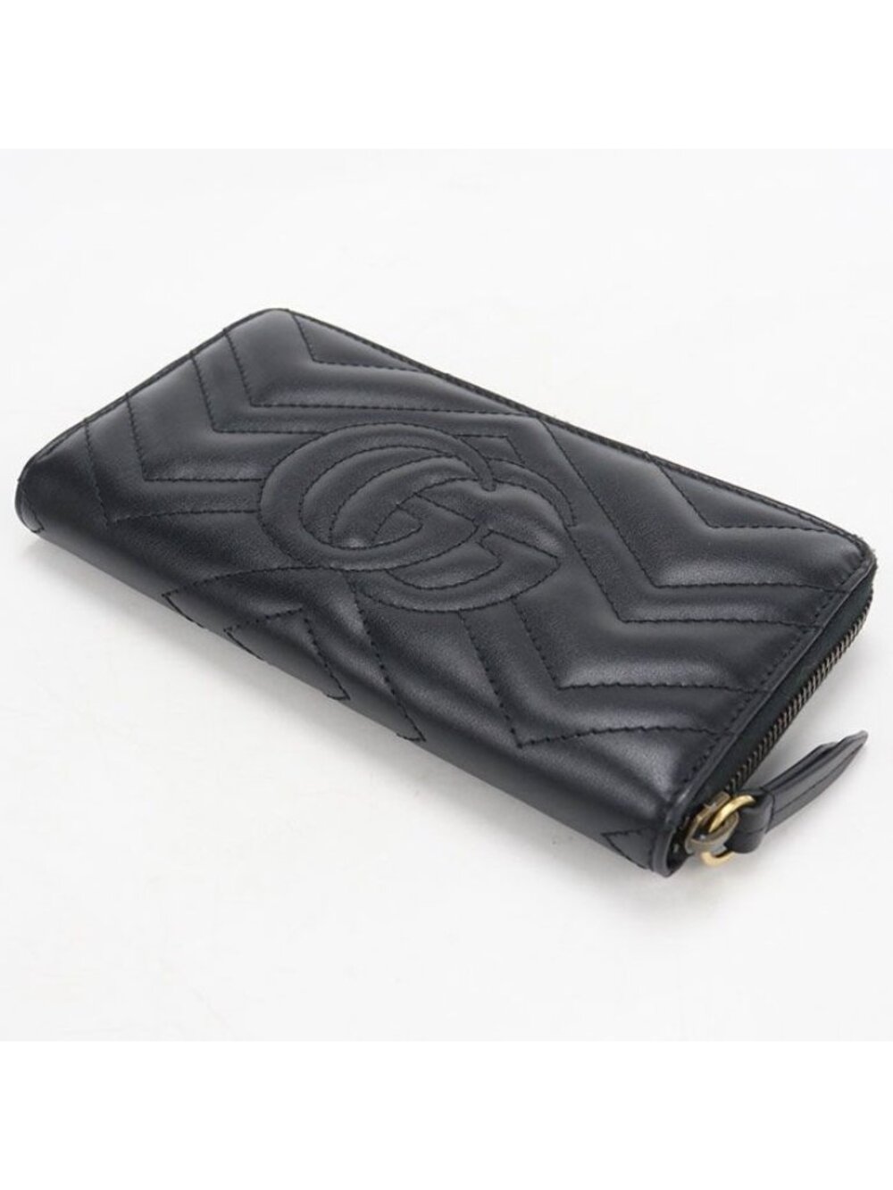 Gucci GG Marmont Wallet Zip Around Leather - Picture 2 of 7
